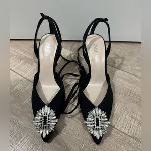 Zara Embellished Heels